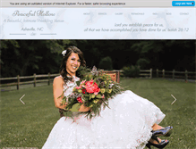 Tablet Screenshot of peacefulhollow.com